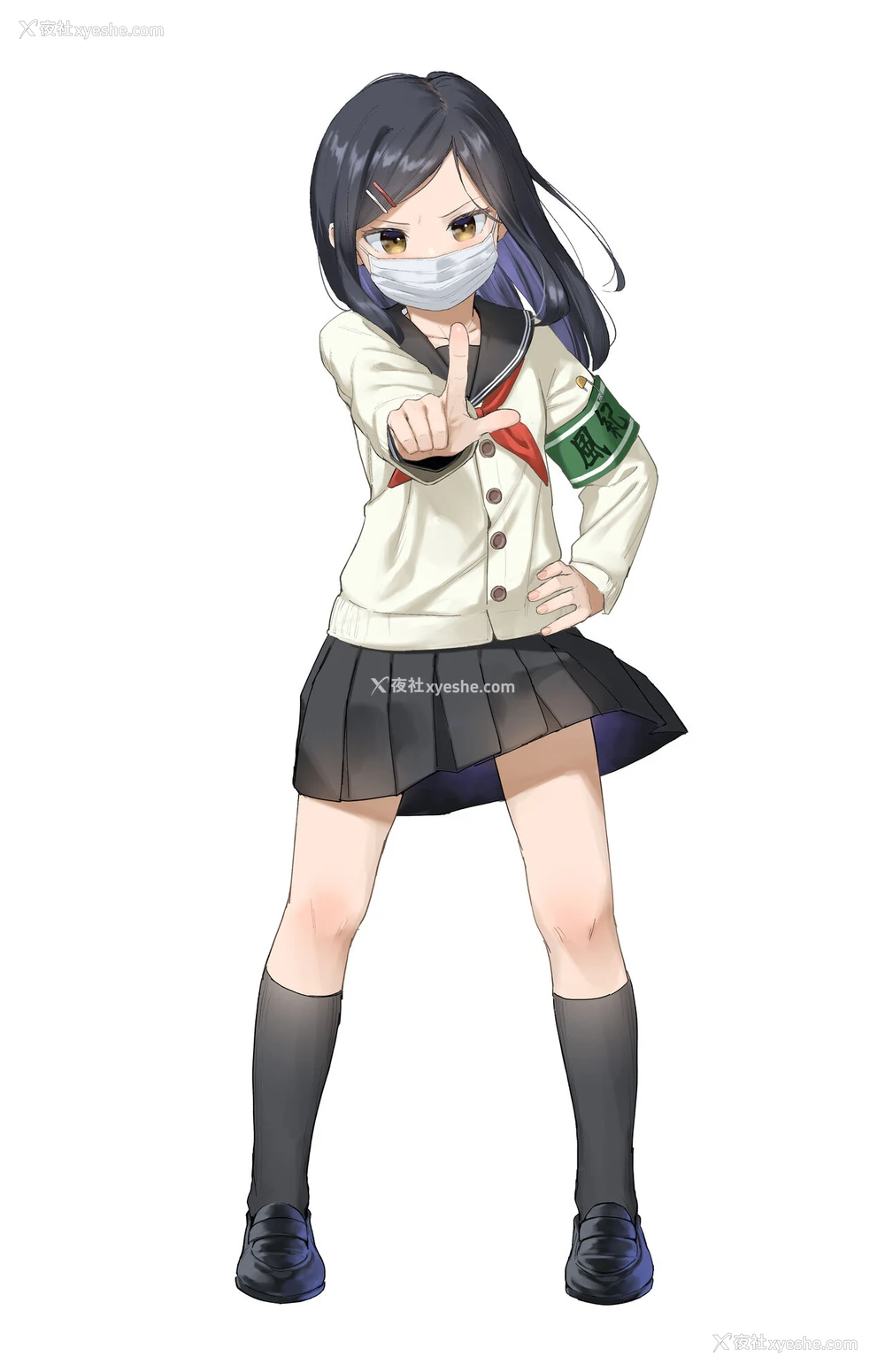 3P - [すぱいらる (在诚舞あゆか )] 风纪委员隷属アンプル更生计画 [中国翻訳]