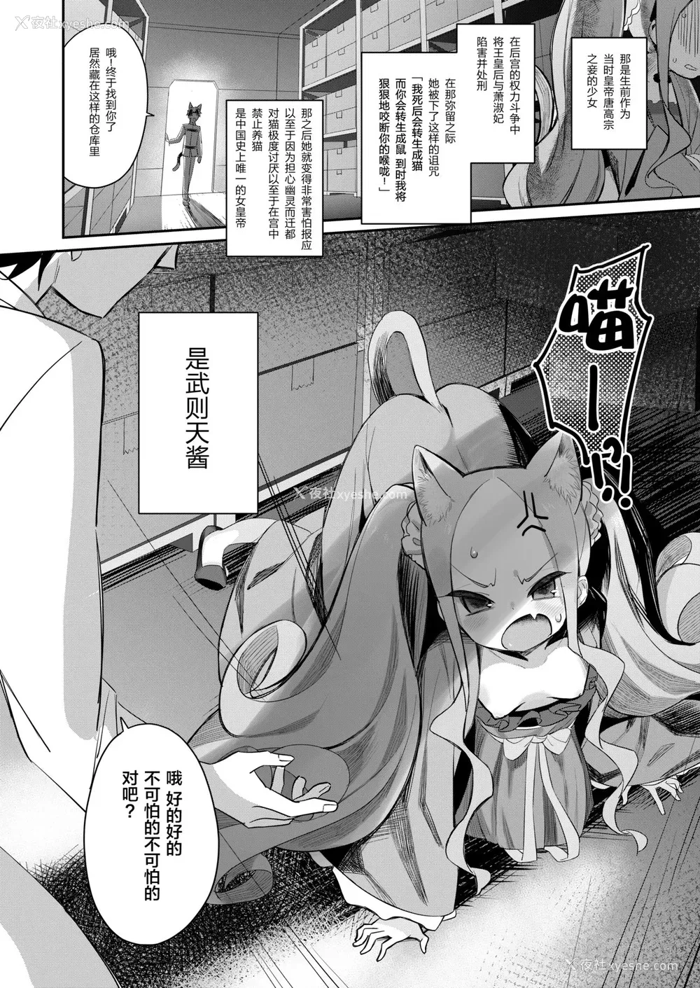 3P - [Asunaro Neat. (ろんな)] にゃんにゃんふーにゃん (Fate/Grand Order) [中国翻訳] [DL版]