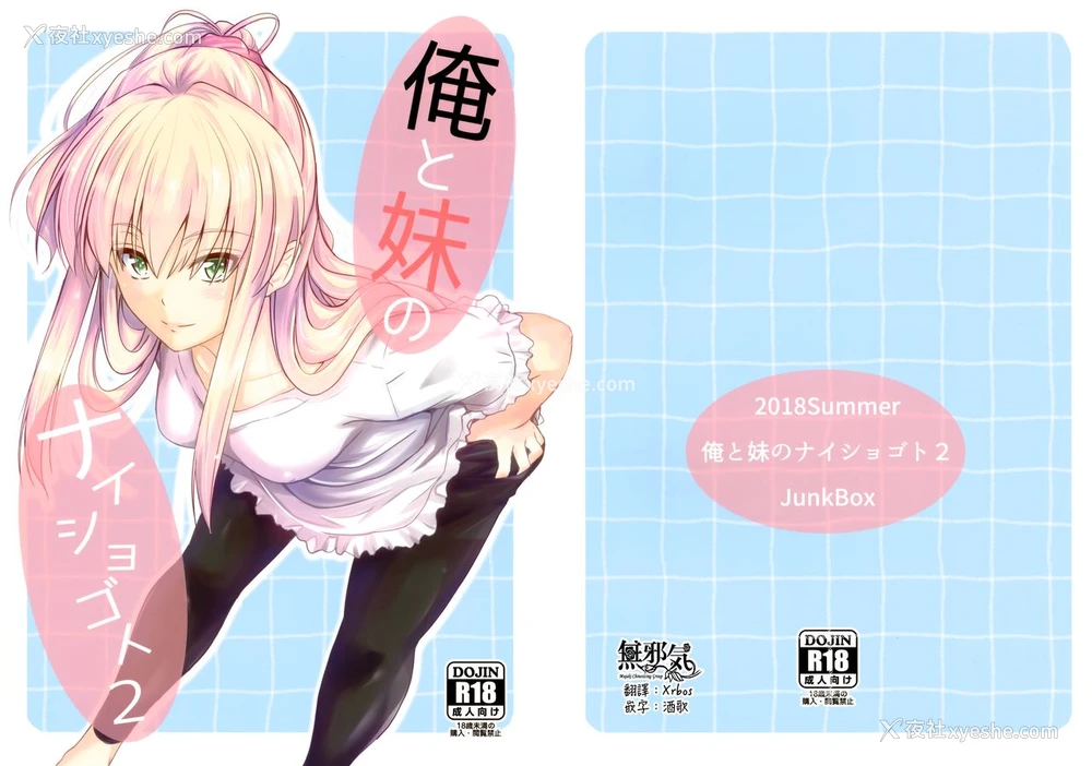 1P - (C94) [Junk Box (睦月)] 俺と妹のナイショゴト2 [中国翻訳]