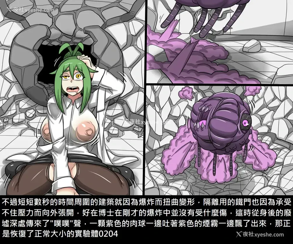 21P - [新堂エル] 変身 4Pリーフレット [中国翻訳]