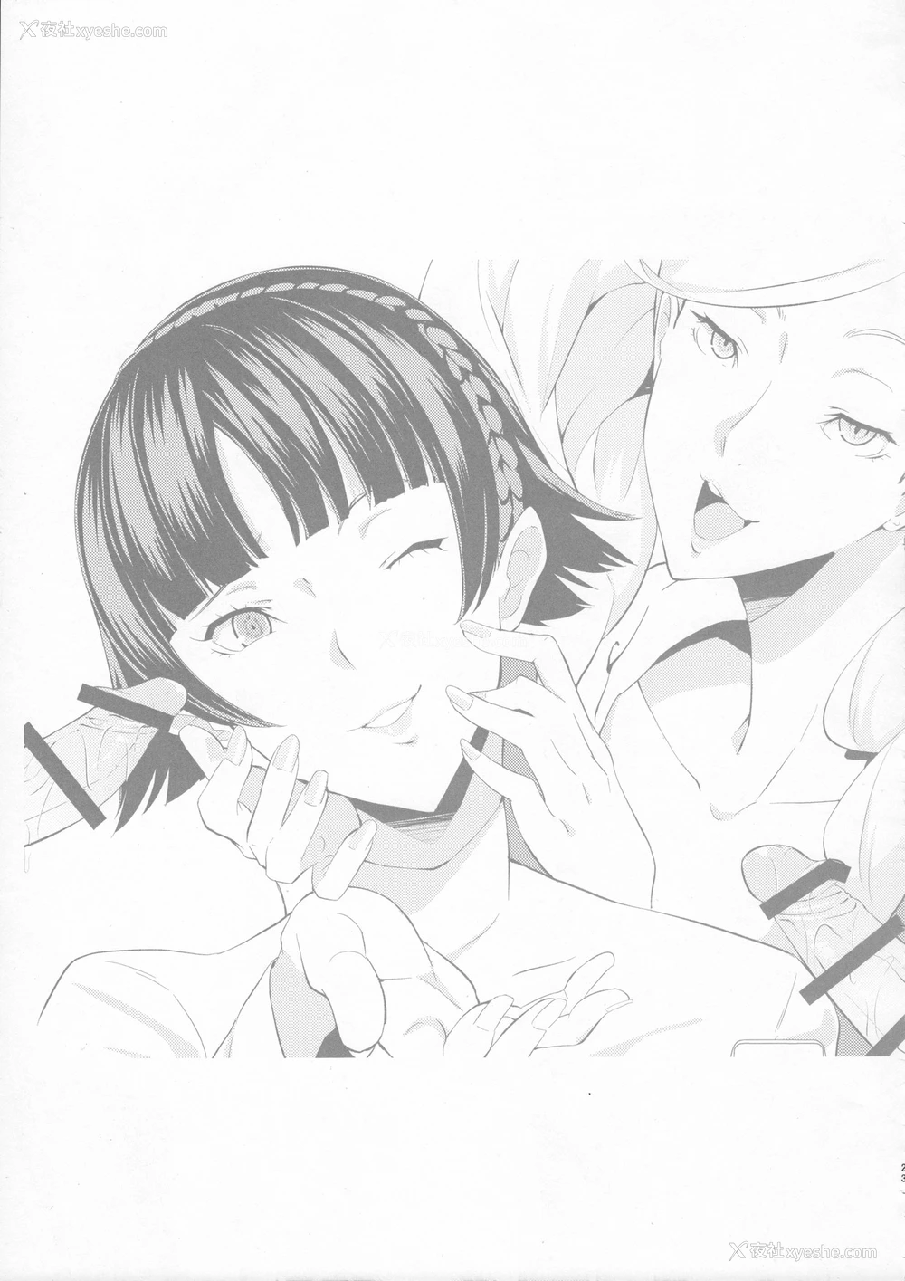 22P - (C91) [ぽっぺんはいむ (纸石神井ゆべし)] ブレザーを着た小悪魔 (ペルソナ5) [中国翻訳]
