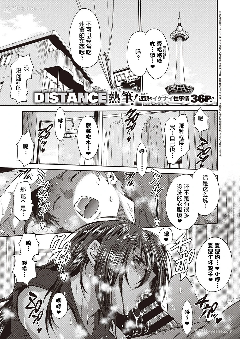 1P - [DISTANCE] 母と息子の秘め事 (コミック エグゼ 22) [中国翻訳] [DL版]