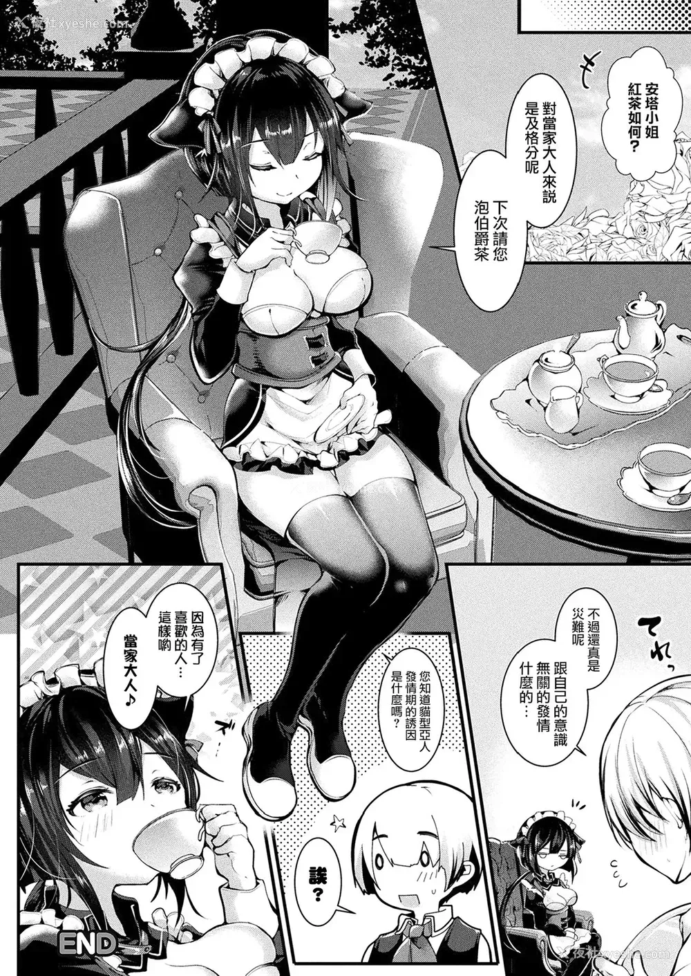 17P - [毒でんぱ] 猫耳メイドは発情しないと思った? (コミックアンリアル 2018年8月号 Vol.74) [中国翻訳] [DL版]