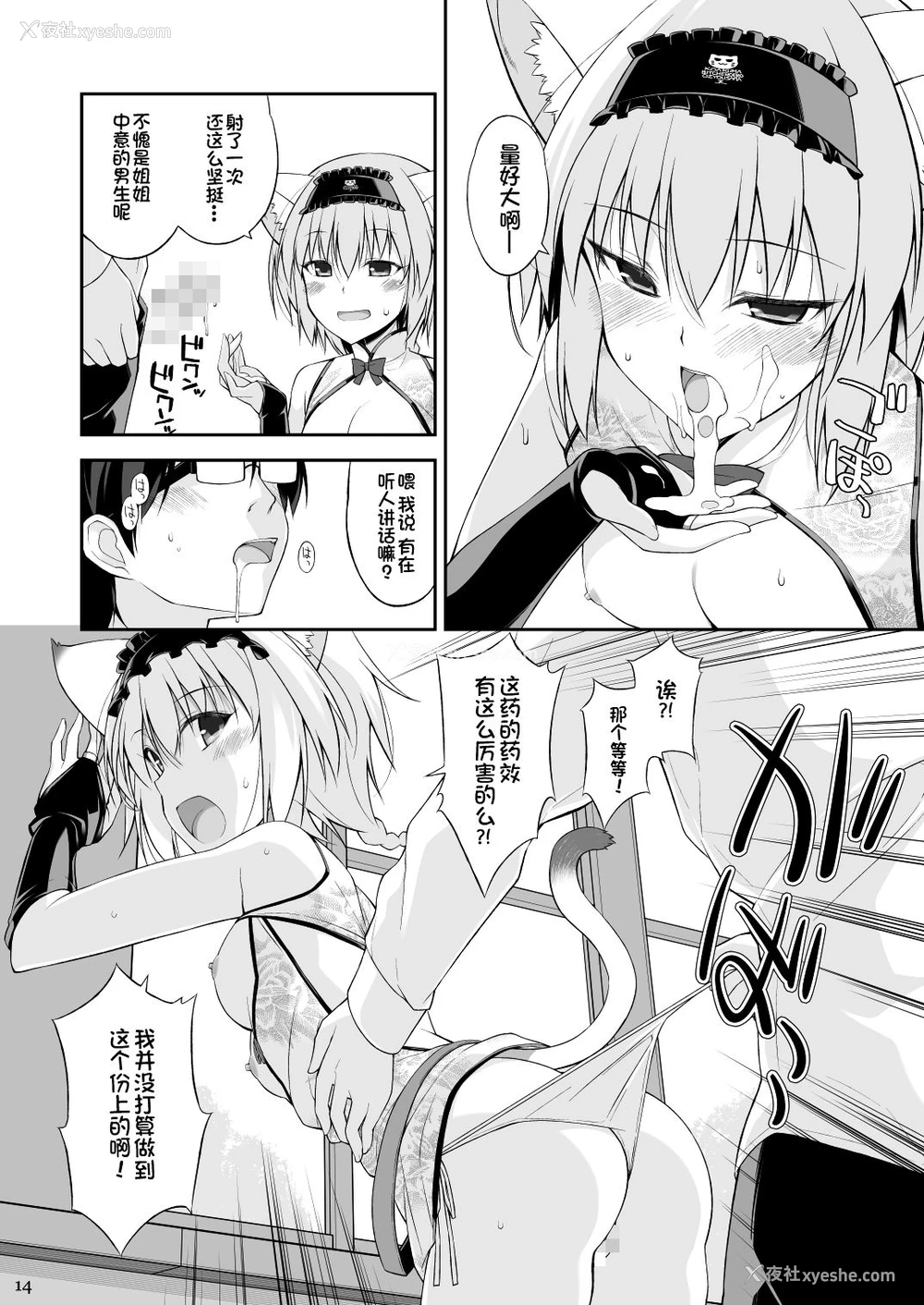 13P - [Digital Flyer (大田优一)] ねことげぼく II [中国翻訳] [DL版]