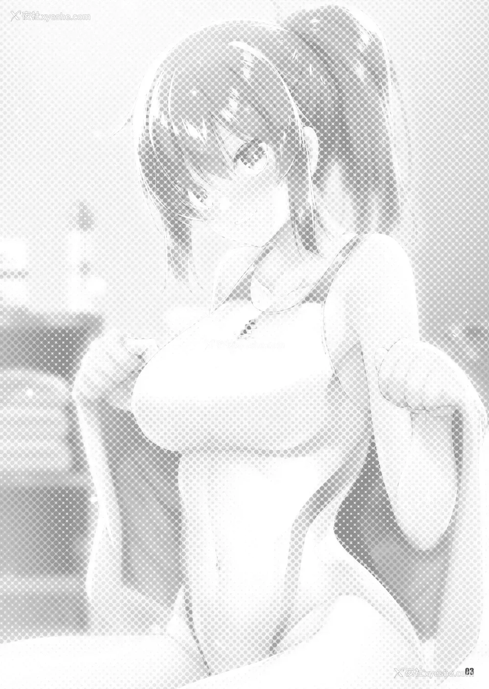 2P - [65535あべぬー。 (赤人)] えっちなお店に行ったらクラスメイトが出てきた话 [中国翻訳] [DL版]