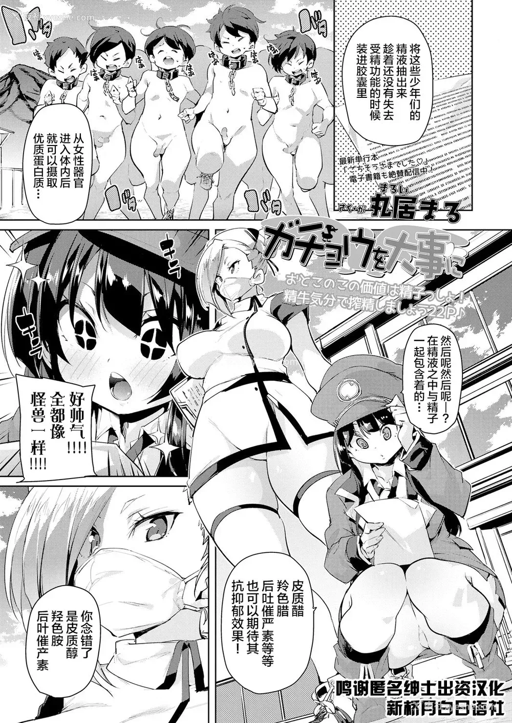 1P - [丸居まる] ガチョウを大事に (ガールズフォーム Vol.18) [中国翻訳] [DL版]