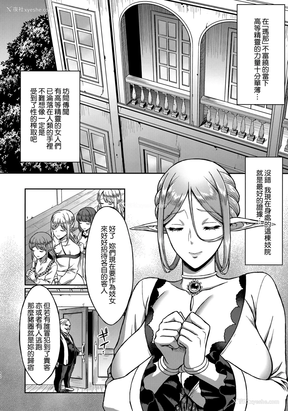 9P - (C93) [H.B.A (うさぎなごむ)] 黄昏の娼エルフ [中国翻訳]