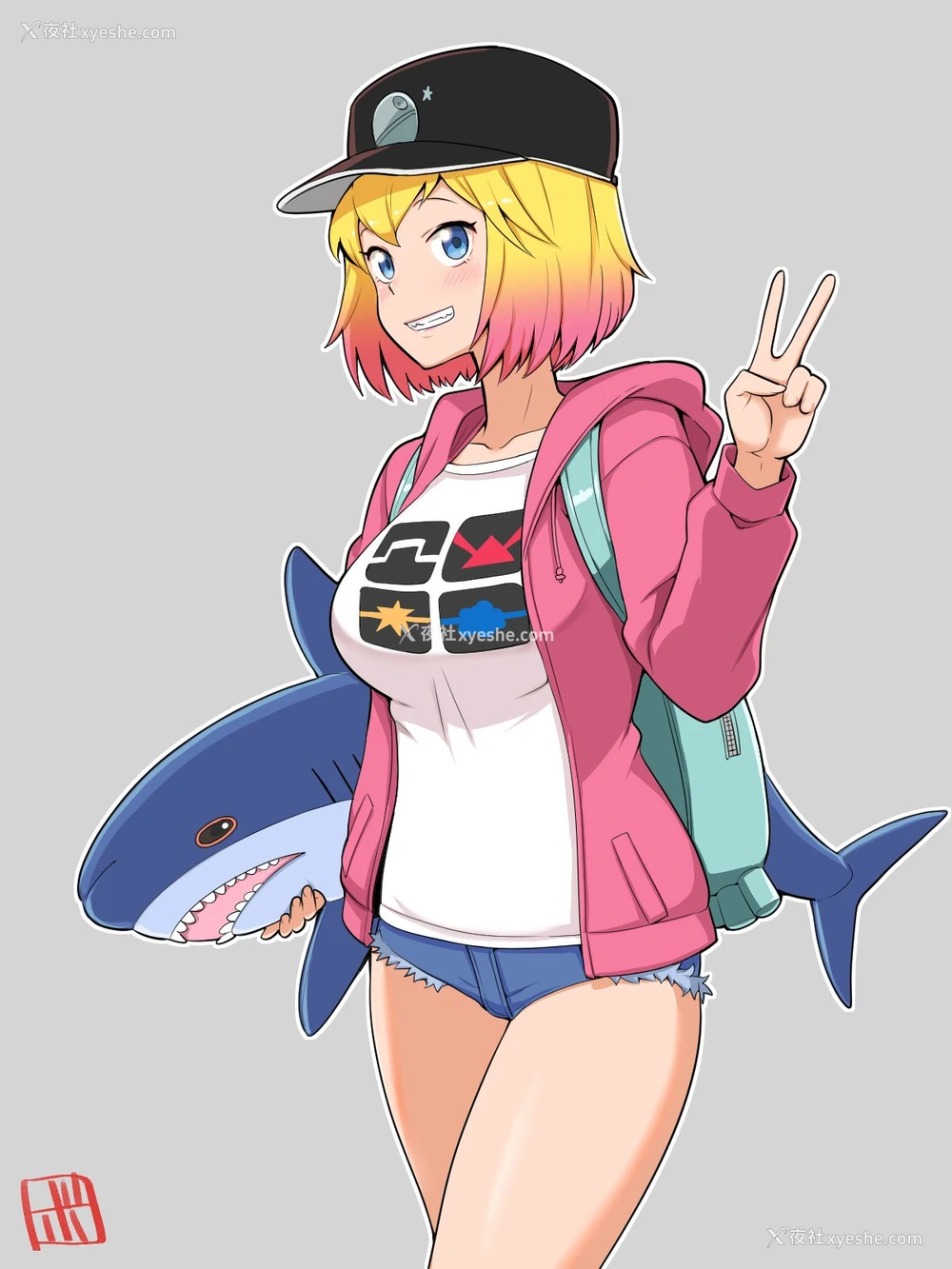 33P - (C95) [こたう (ボウイナイフ)] グウェンプーノレ（エッチな世界にお邪魔しま～す）(Gwenpool)[中国翻訳]