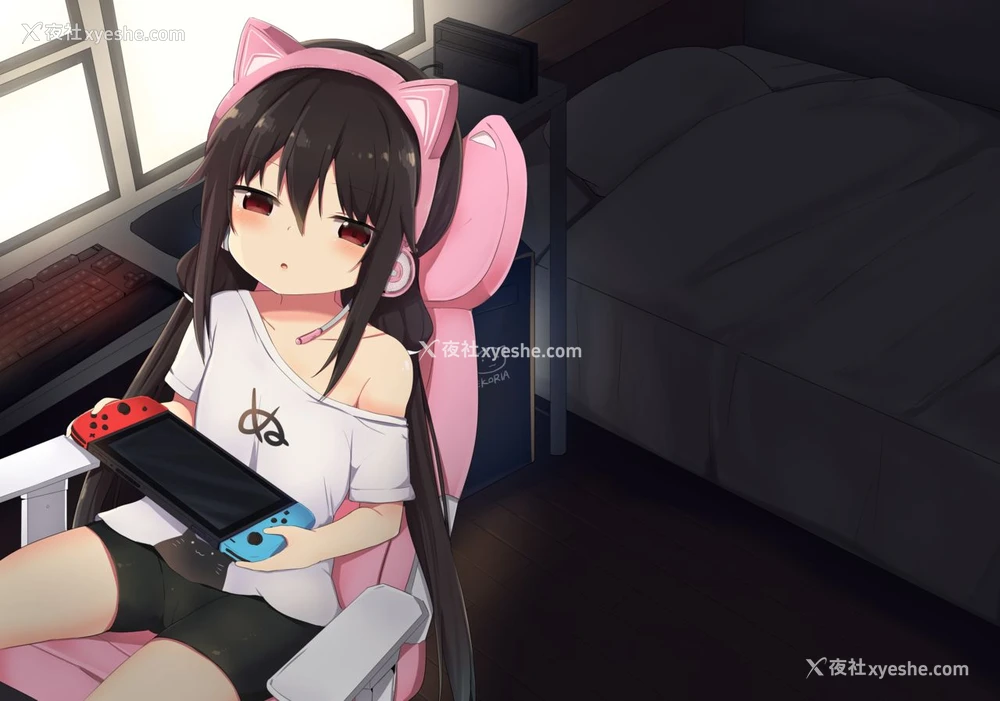 1P - [Story Circle (隣)] ダウナー系ゲーマー弟が兄さん好き好き妹サキュバスになるまで [中国翻訳]