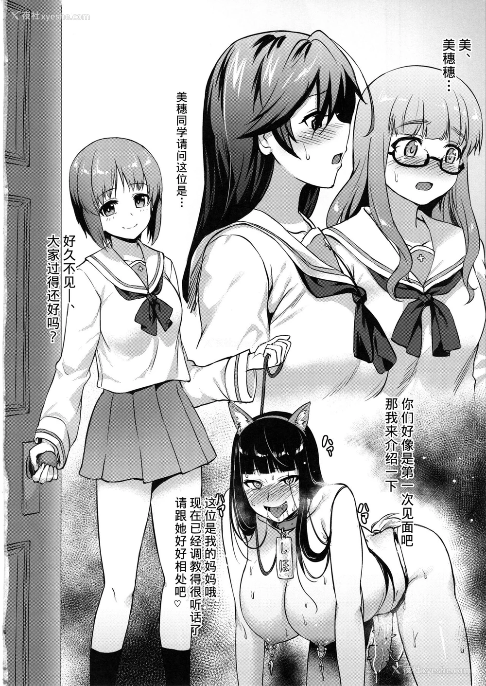 15P - (C97) [chested (とくぴょん)] 西住流元家元のしつけ方 (ガールズ&パンツァー) [中国翻訳]