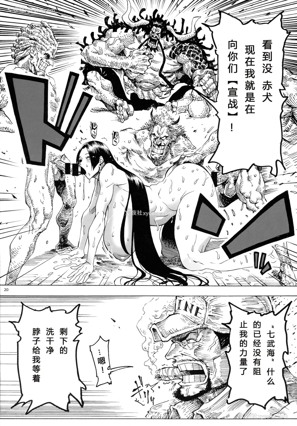 20P - (C92) [こちょこちょ高校 (梵典)] P.O.M Amazon lily last day (ワンピース) [中国翻訳]