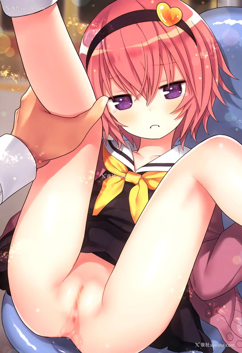 2P - (例大祭15) [りとる☆はむれっと (きぃら～☆)] 古明地さとりのイケナイあそび (东方Project) [中国翻訳]