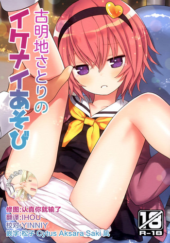 (例大祭15) [りとる☆はむれっと (きぃら～☆)] 古明地さとりのイケナイあそび (东方Project) [中国翻訳]