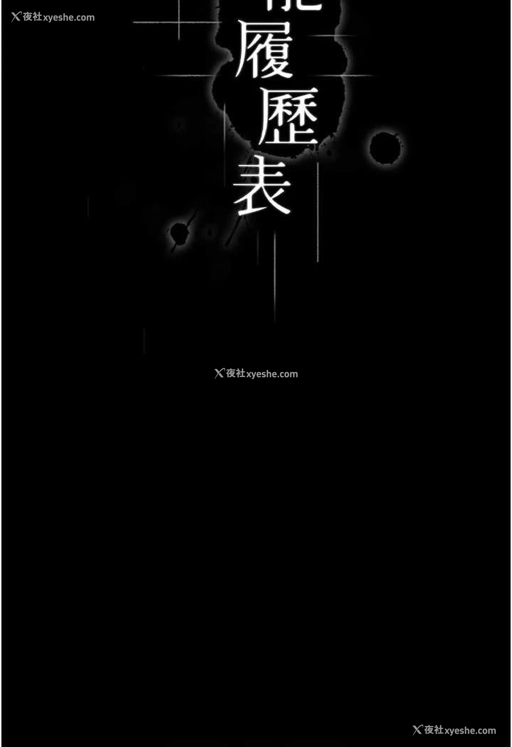 12P - 万能履历表