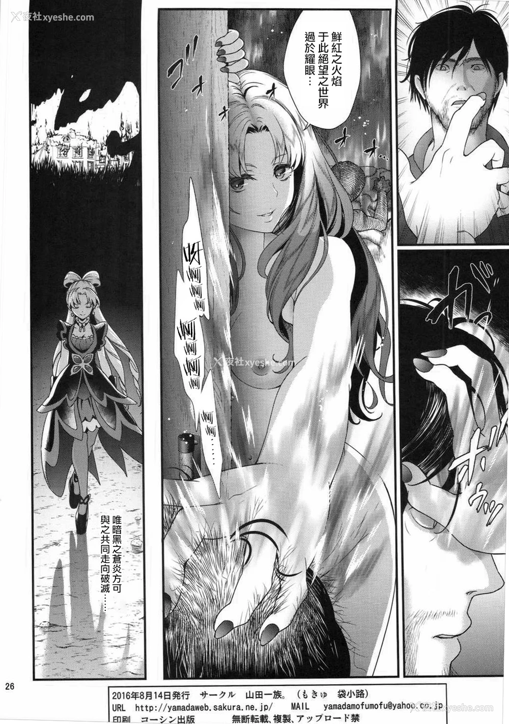25P - (C90) [山田一族。 (袋小路、もきゅ)] 性奴隷戦姫3 (Go!プリンセスプリキュア) [中国翻訳]