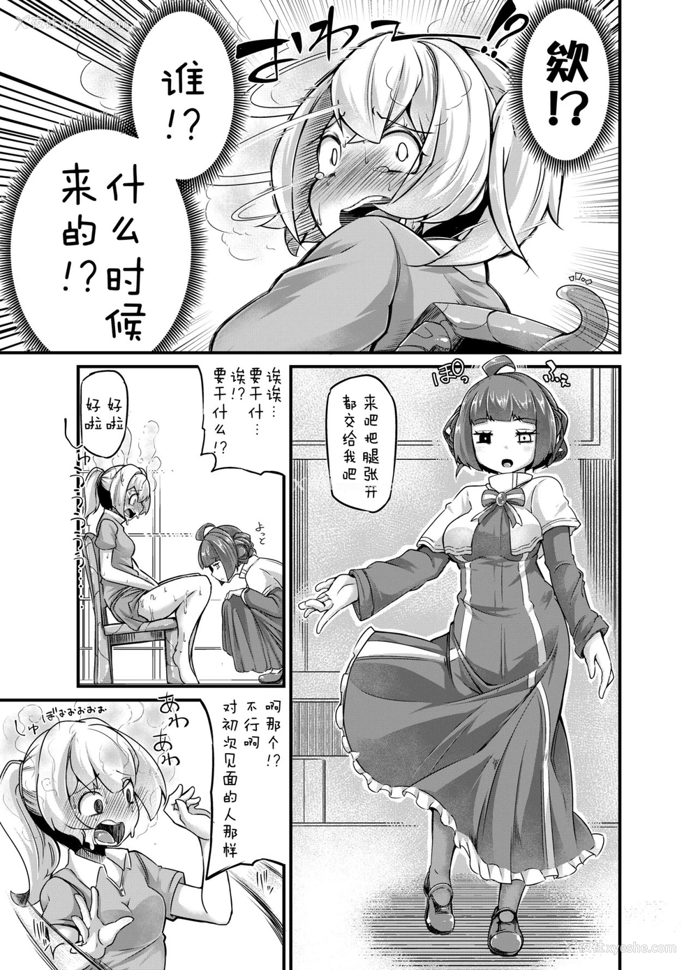 14P - [平胸好き委员会 (奥ヴぁ)] あなたの街の触手屋さん3 [中国翻訳] [DL版]