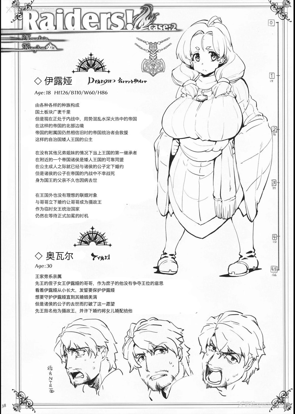 38P - (C95) [沙悟荘 (瀬浦沙悟)] Raiders! case:2 -Mountain Kingdom- [中国翻訳]