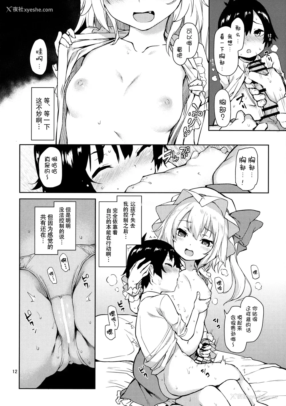 12P - (例大祭13) [あんみつよもぎ亭 (みちきんぐ)] お世话しないでっフランお姉ちゃん! (东方Project) [中国翻訳]