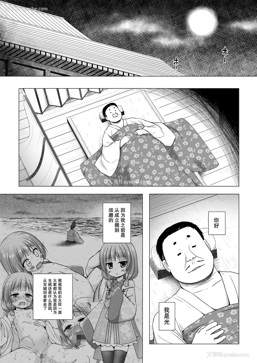 2P - [ノラネコノタマ (雪野みなと)] 光の君のさがなき计画〈紫〉 [中国翻訳] [DL版]