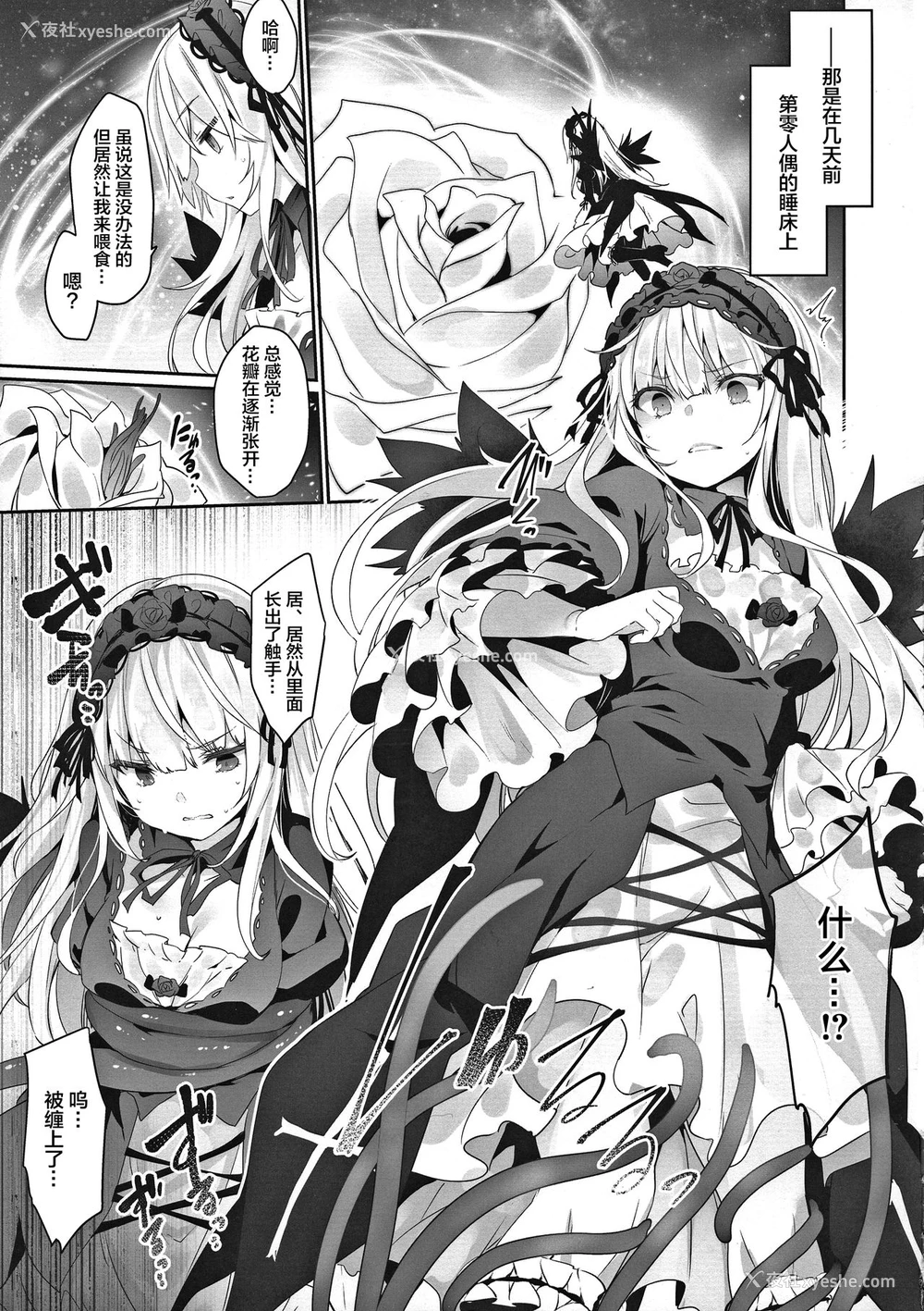 7P - (C95) [冬扇草堂 (冬扇)] 银梦 (ローゼンメイデン)[中国翻訳]