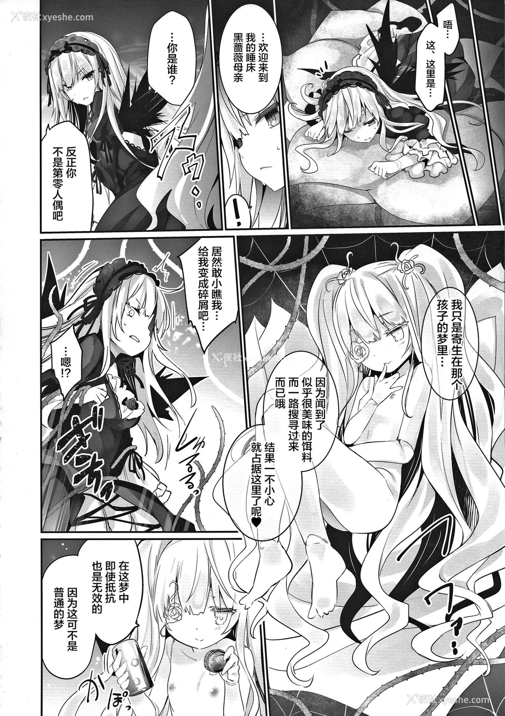 8P - (C95) [冬扇草堂 (冬扇)] 银梦 (ローゼンメイデン)[中国翻訳]