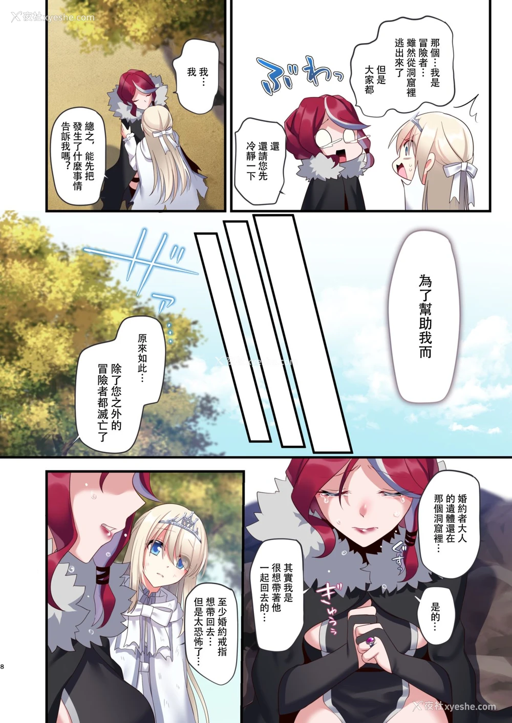 8P - [矢印キー (星名めいと)] 呪いの指轮でゲームオーバー [中国翻訳]