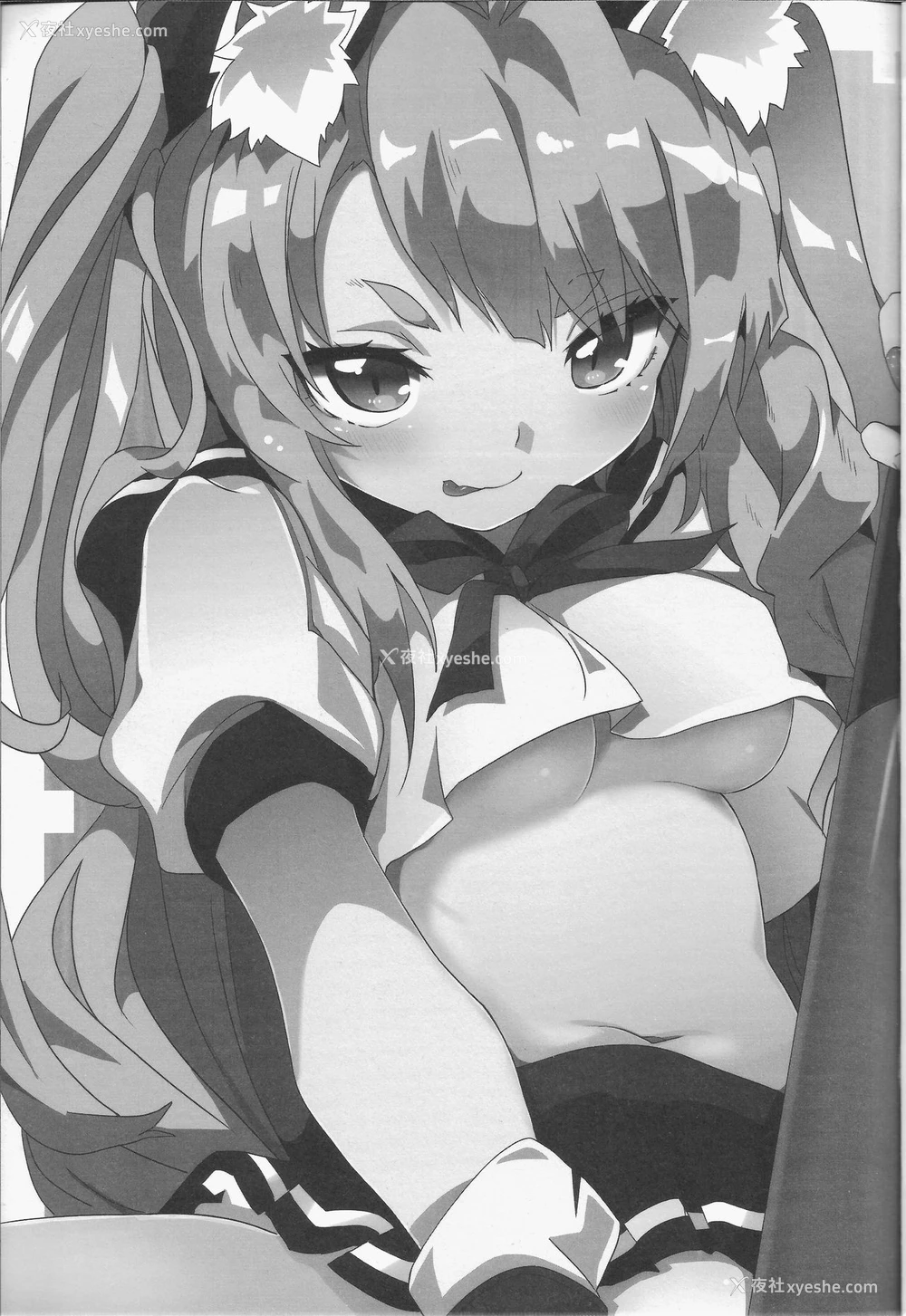 2P - (FF31) [に向思考 (猫崎葵)] 夕立捕O计划! (アズールレーン) [中国语]