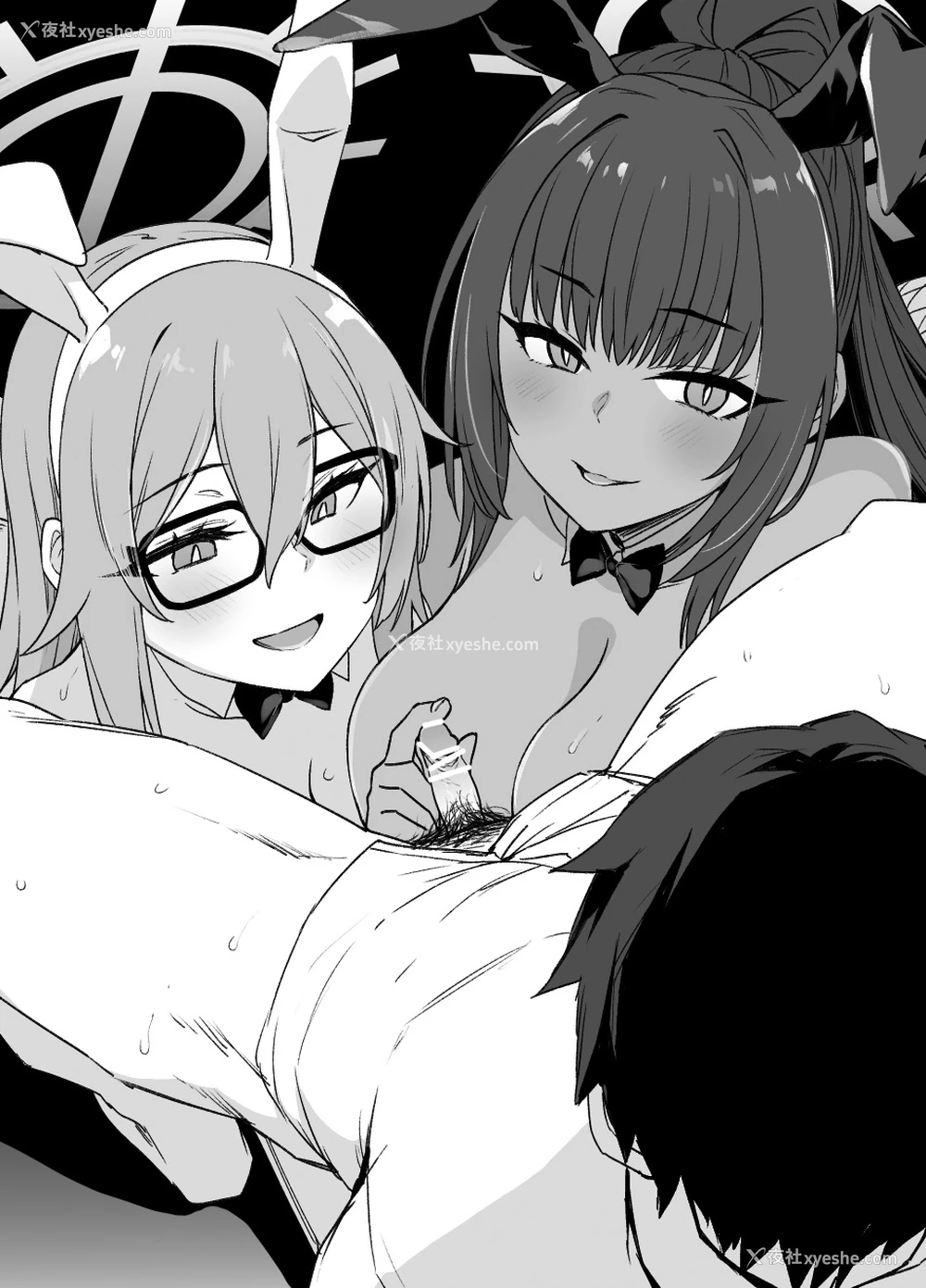 31P - [草野郎] ブルアカ洗脳オマンコ学园バニー奴隷化 (NTR＆ビッチ化) (ブルーアーカイブ) [中国翻訳]