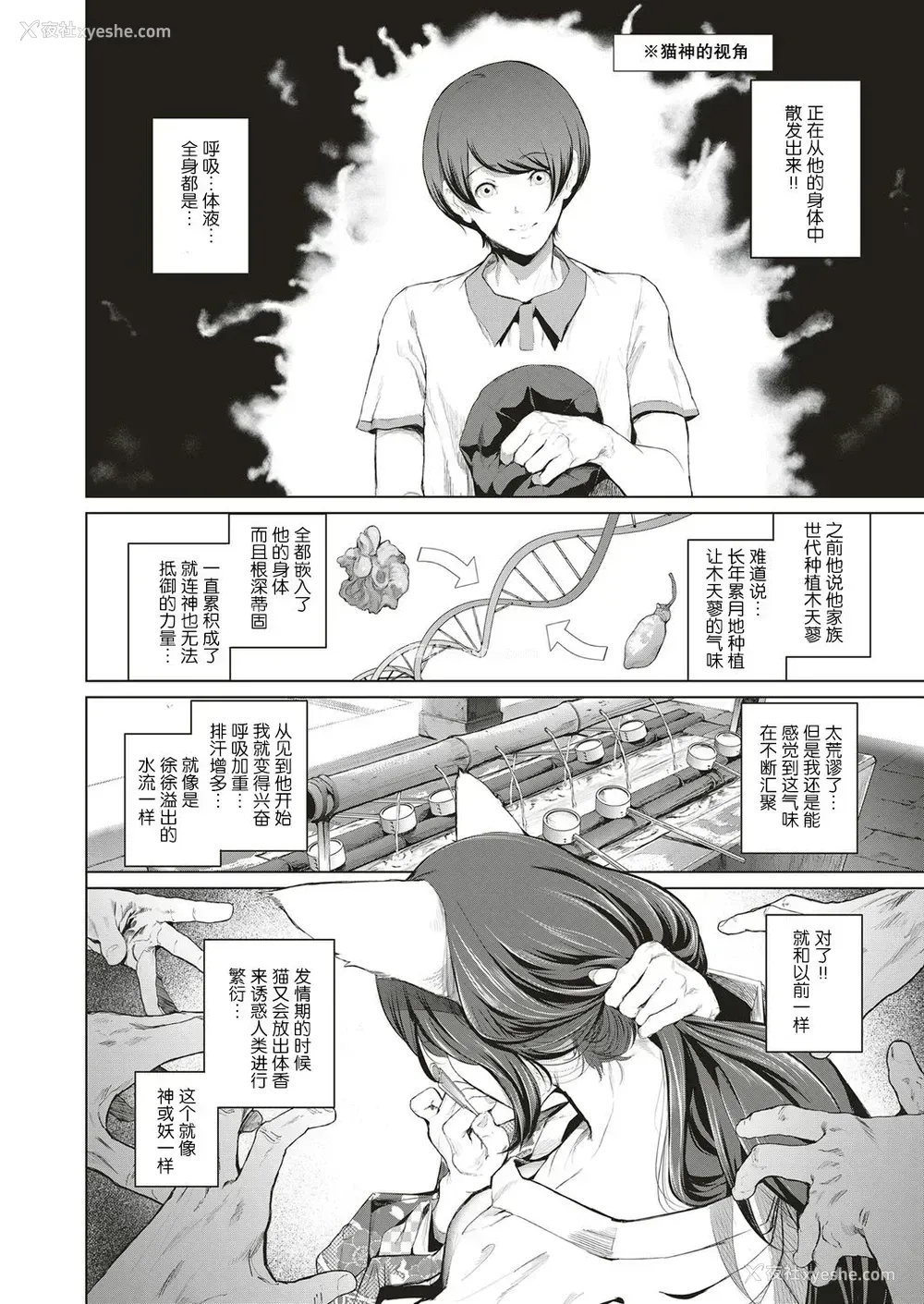 9P - [すずはねすず] ボーイミーツにゃーゴッド 第1话 (コミック エグゼ 04) [中国翻訳] [DL版]