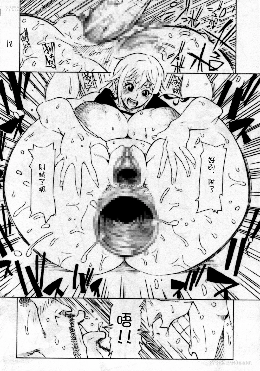 19P - (C85) [こちょこちょ高校 (梵典)] P.O.M (ワンピース) [中国翻訳]