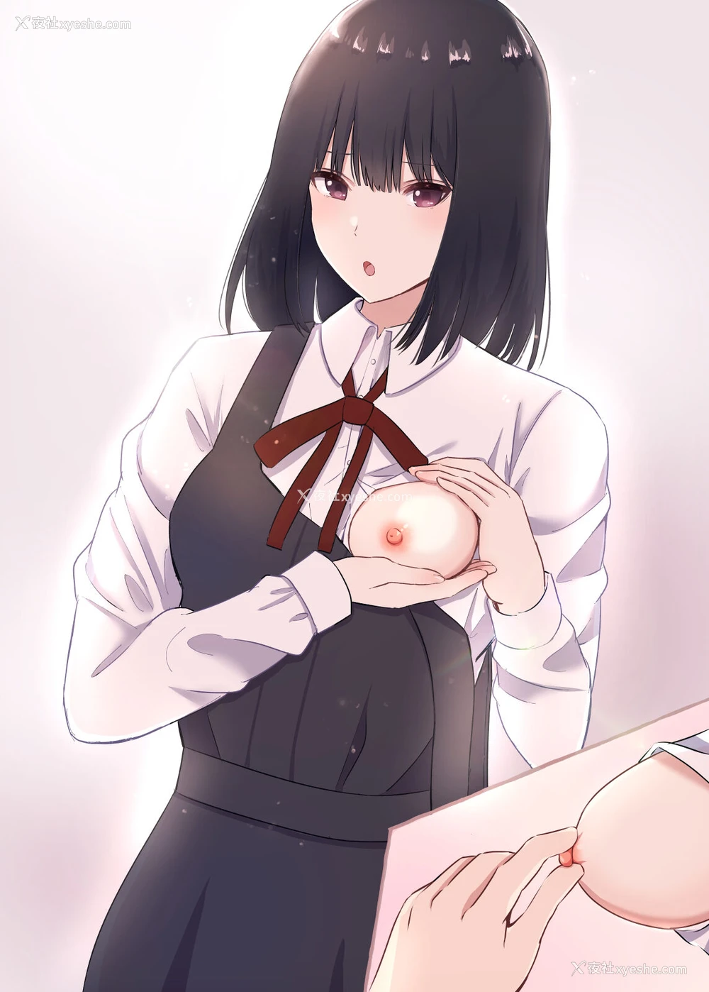 2P - [まーぼーどん (シモシ)] 文芸部女子と溶けるように… [中国翻訳] [DL版]