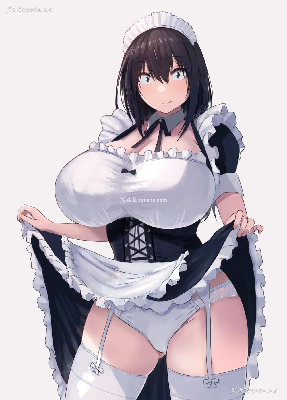 37P - [4390works (夏石名无)] 极甘 四白眼のメイドさん [中国翻訳]