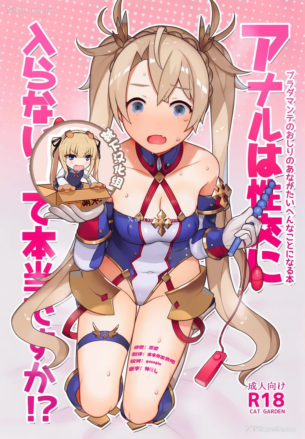 1P - (C95) [CAT GARDEN (ねこてゐ)] アナルは性交に入らないって本当ですか！？ (Fate/Grand Order) [中国翻訳]