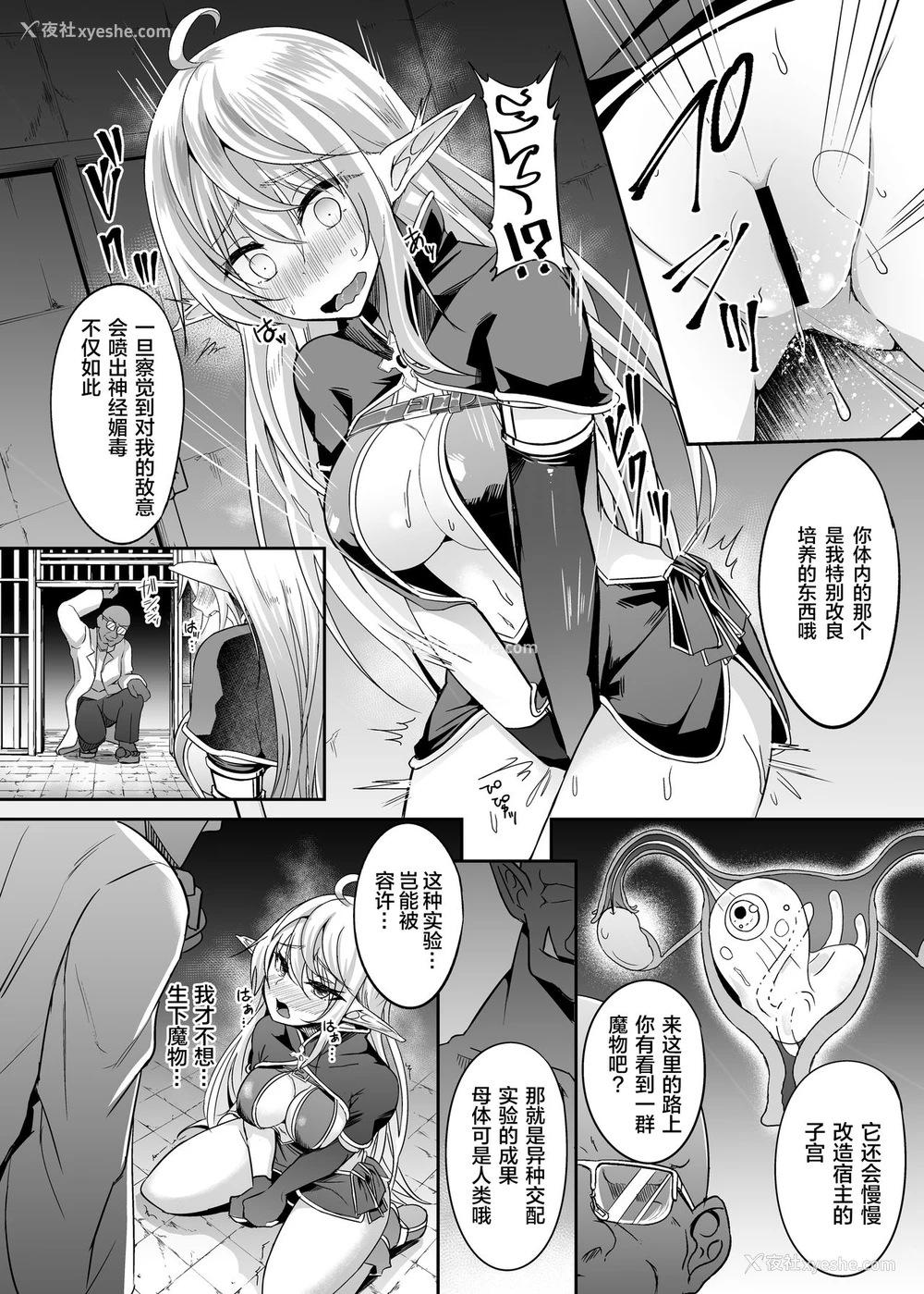 9P - [白金堂 (すいすい)] 逃亡ELF5 [中国翻訳] [DL版]