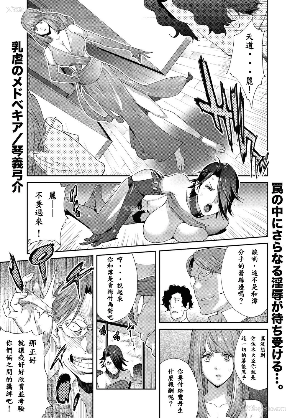 2P - [琴义弓介] 乳虐のルドベキア 〜最终虐〜 (コミックメガストアDEEP Vol.30) [中国翻訳] [DL版]