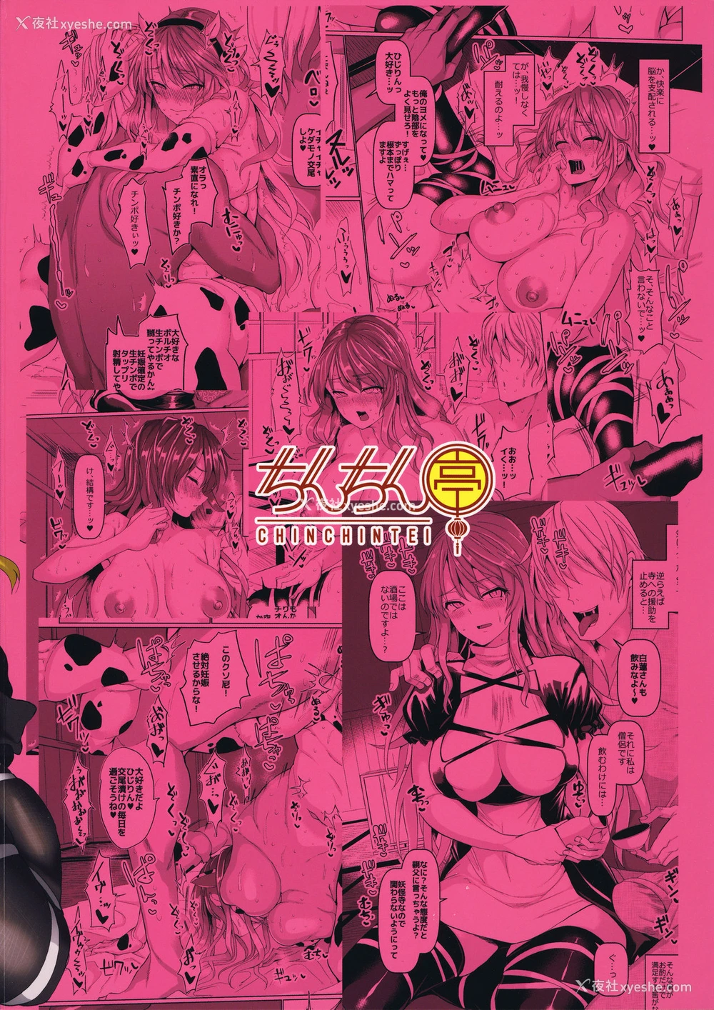 22P - (例大祭15) [ちんちん亭 (chin)] 禁欲僧侣の我慢しない交尾 (东方Project) [中国翻訳]