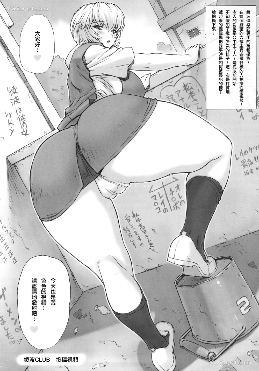 9P - (C88) [なかよひモグダン (モグダン)] 绫波第6回 (新世纪エヴァンゲリオン) [中国翻訳]