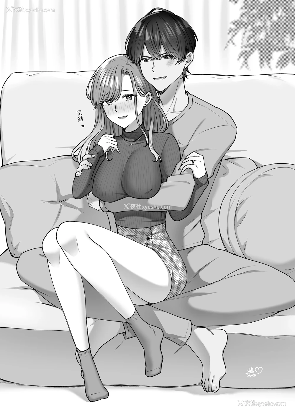34P - [やましまえちち] 私と义息子の甘々生活