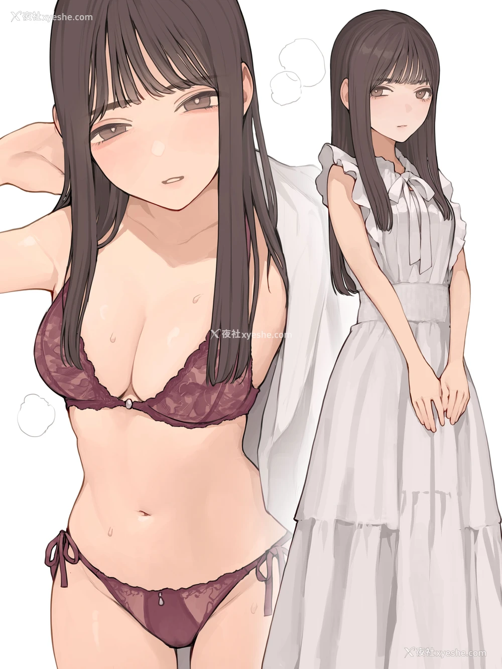 1P - [海凪コウ] 清楚ワンピースの下に