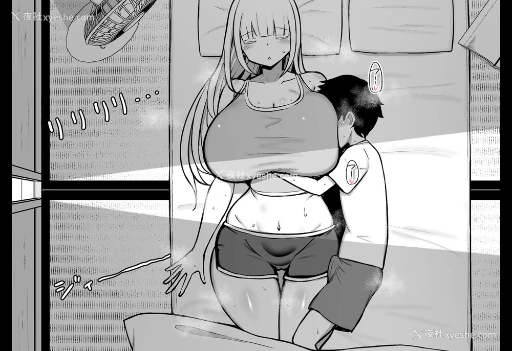 4P - [HANABI] ボクと一绪に寝るときだけ绝対に起きない亲戚のデカパイ抱き枕