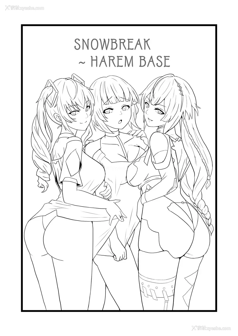 2P - [Vin's Art] 尘白禁欲~S○OWBREAK HAREM BASE (尘白禁区)