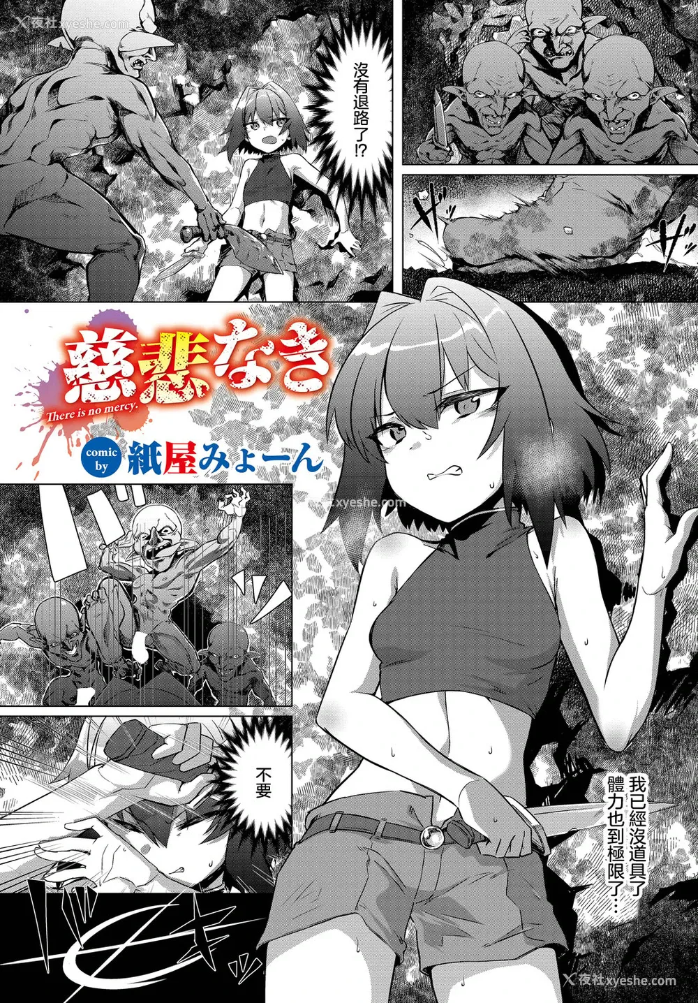 1P - [纸屋みょーん] 慈悲なき (ダンジョン攻略はSEXで!! VOL.15) [