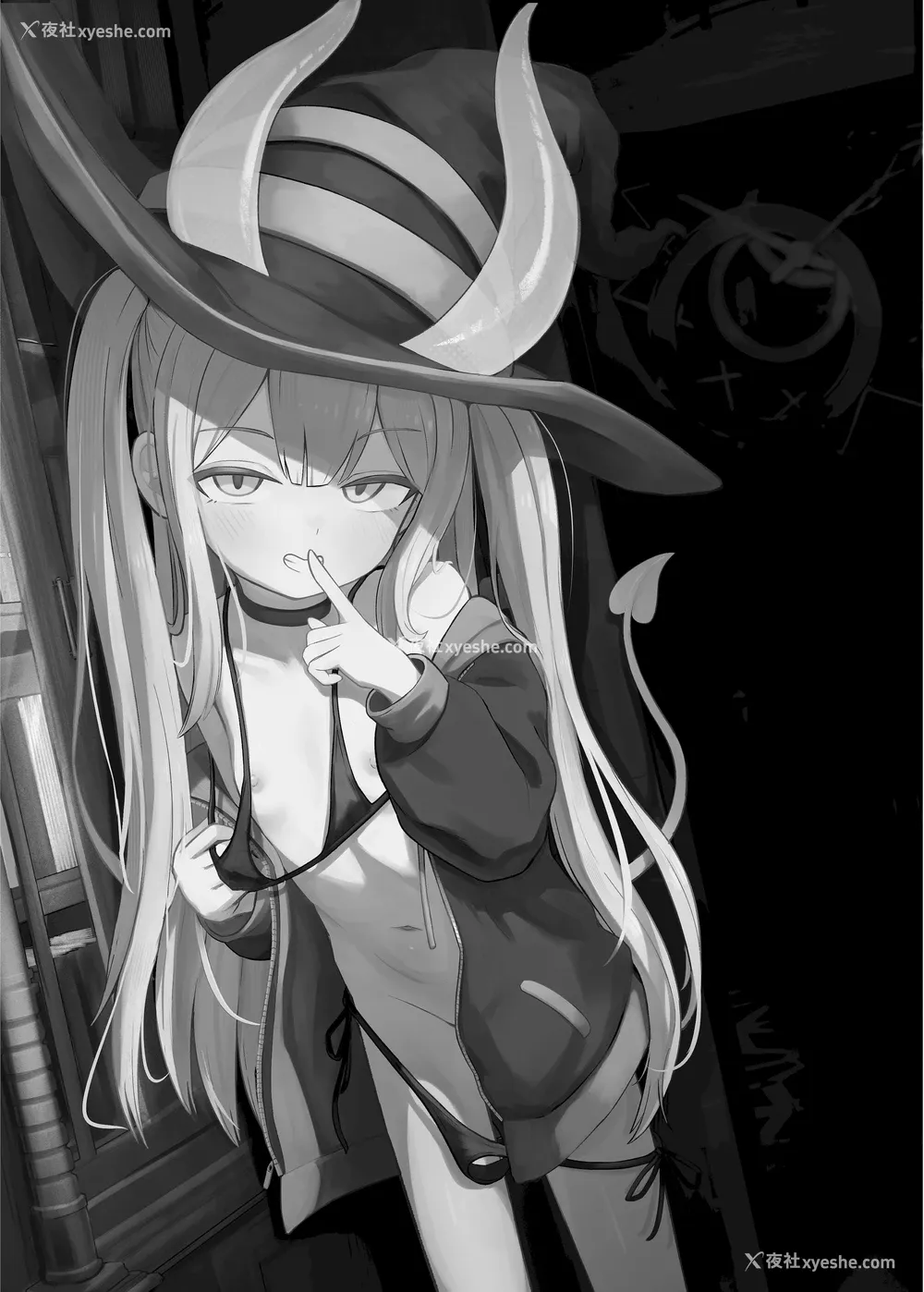 2P - [ちりめんなおゆき (なおゆき)] ロリっ娘サキュバス搾精日记~无口で无表情なあの娘がサキュバスだった!？~