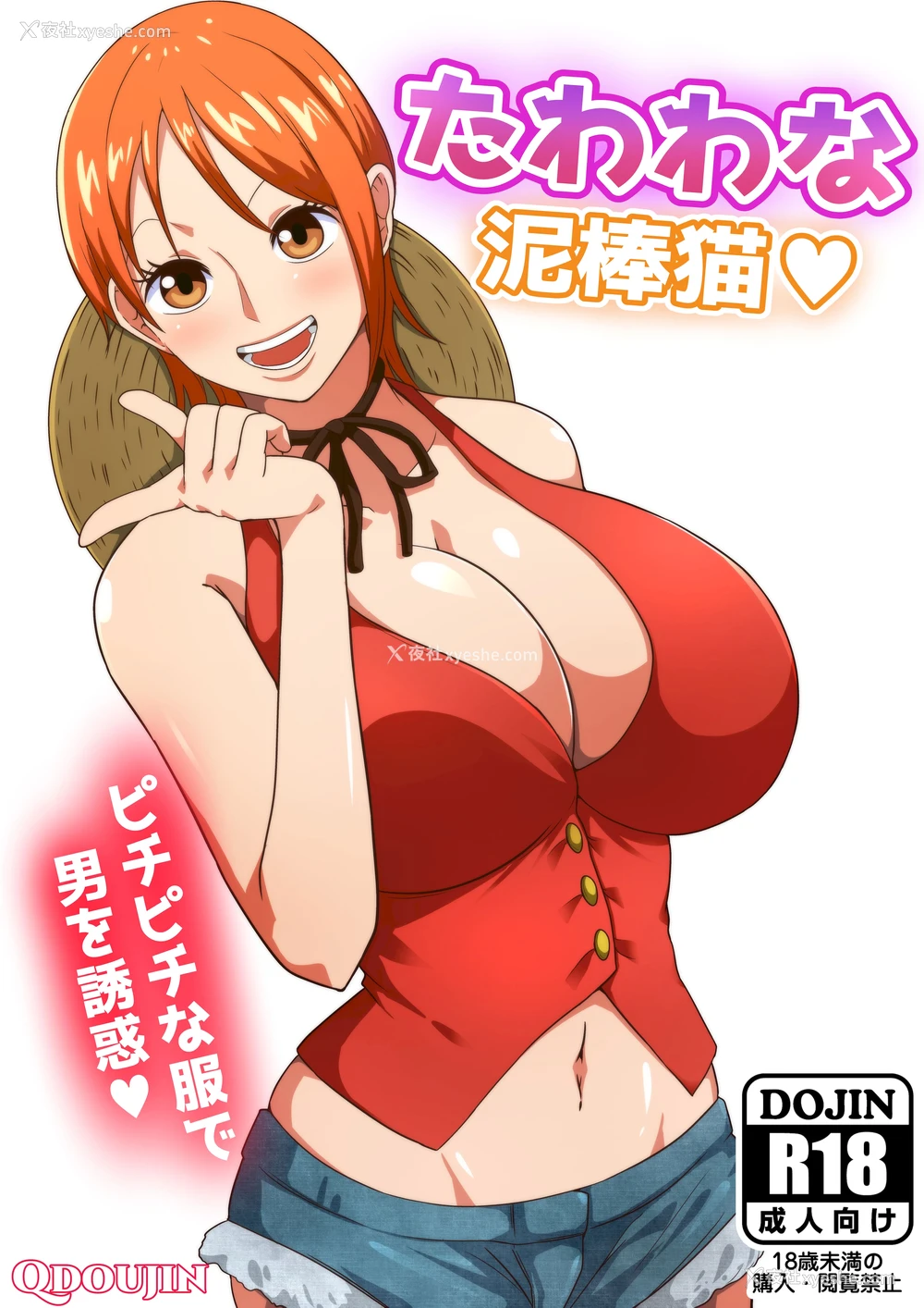 2P - [Q同人] たわわな泥棒猫♥ (ワンピース