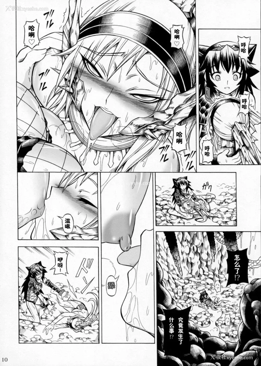 60P - (C90) [Yokohama Junky (魔狩十织)] ソロハンター达の生态 (モンスターハンター) [中国翻訳]