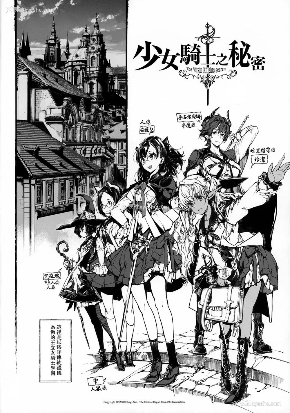 3P - 少女骑士之秘密