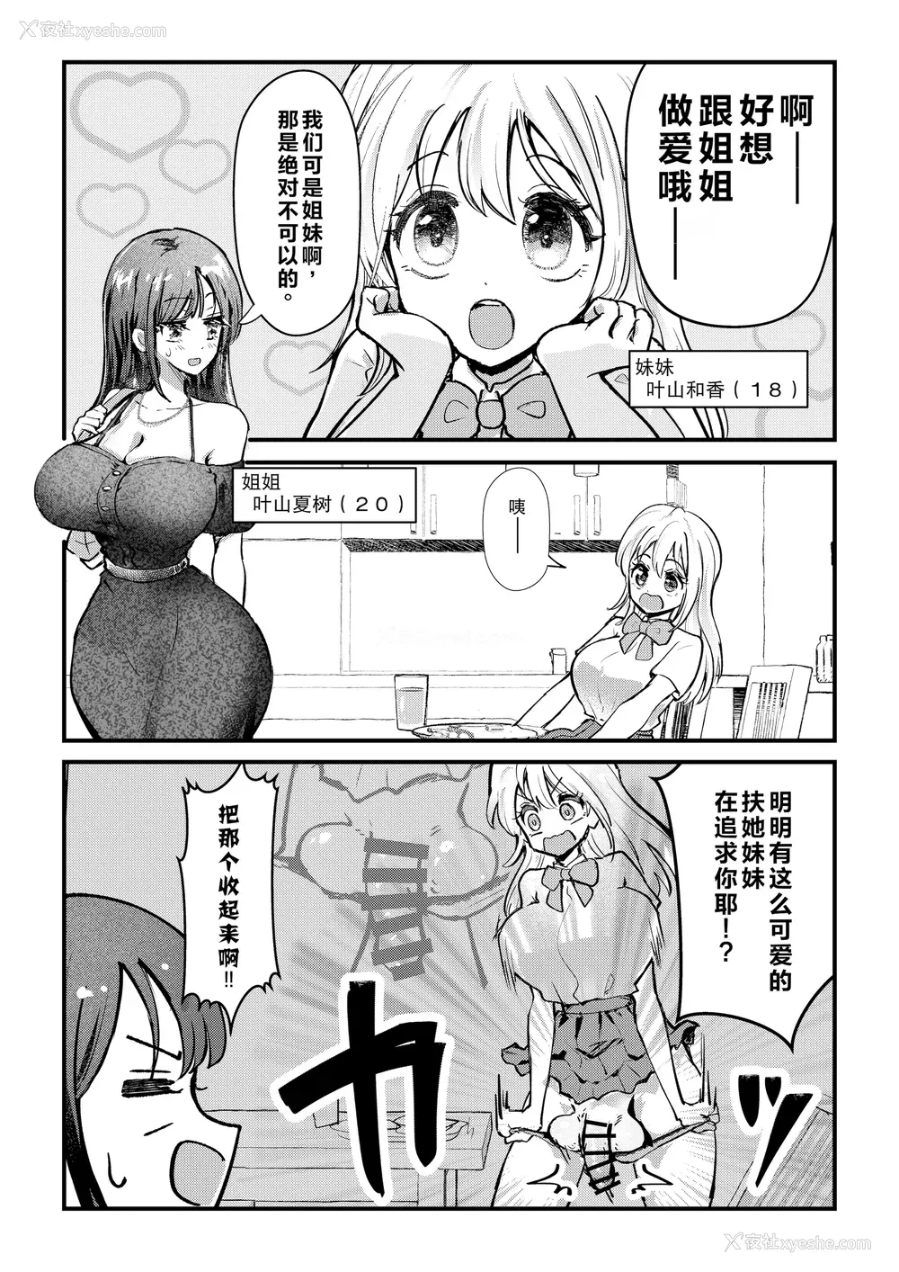 2P - [バニバニ (Bani)] ふたなり妹が大好きなお姉ちゃんを睡眠奸する话 [中国翻訳]
