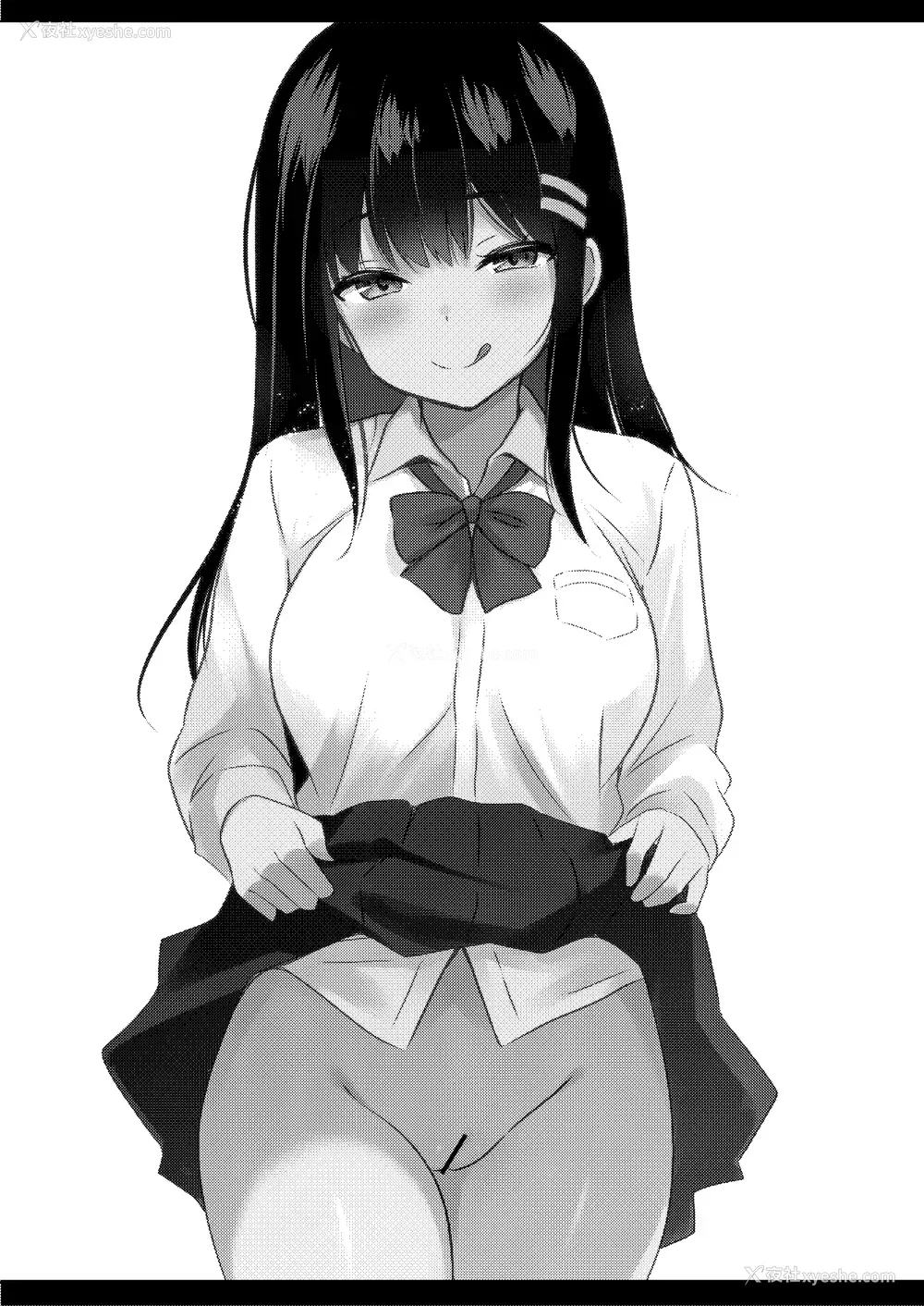 3P - [うらはらドール (びあり)] 后辈女子の射精管理