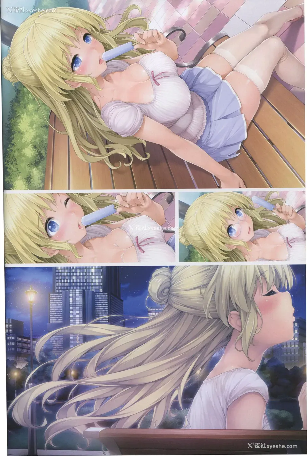 19P - [NEKO WORK H (石恵)] LOVE CUBE ART WORKS [中国语]