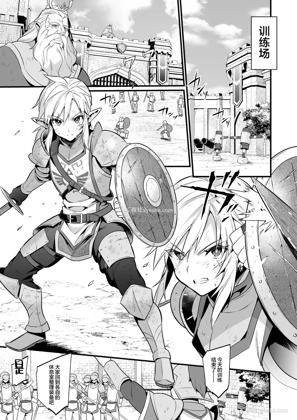 5P - [もりっとこけ (もり苔)] 训练兵の受难 (ゼルダの伝说)